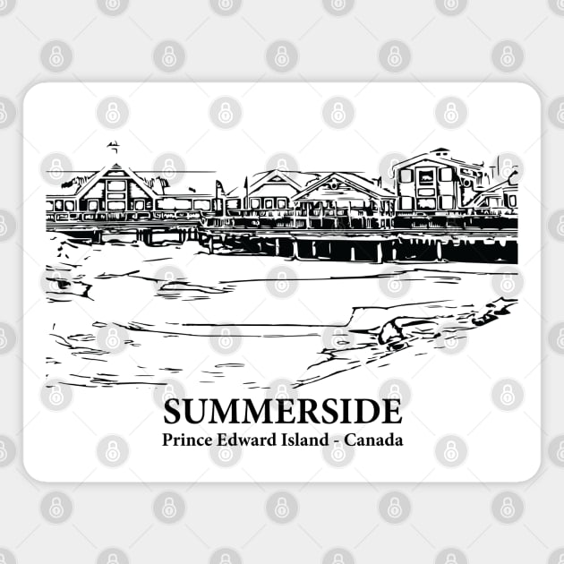 Summerside - Prince Edward Island Magnet by Lakeric